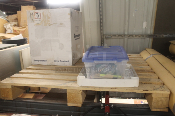 ALL ONE MONEY! PALLET LOT of Various Items Including Poly Bin! - Image 1 of 4