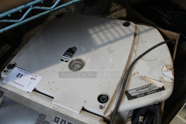 Hobart Quantum Metal Countertop Food Portioning Scale w/ Pieces. 120 Volts, 1 Phase. - Image 3 of 11