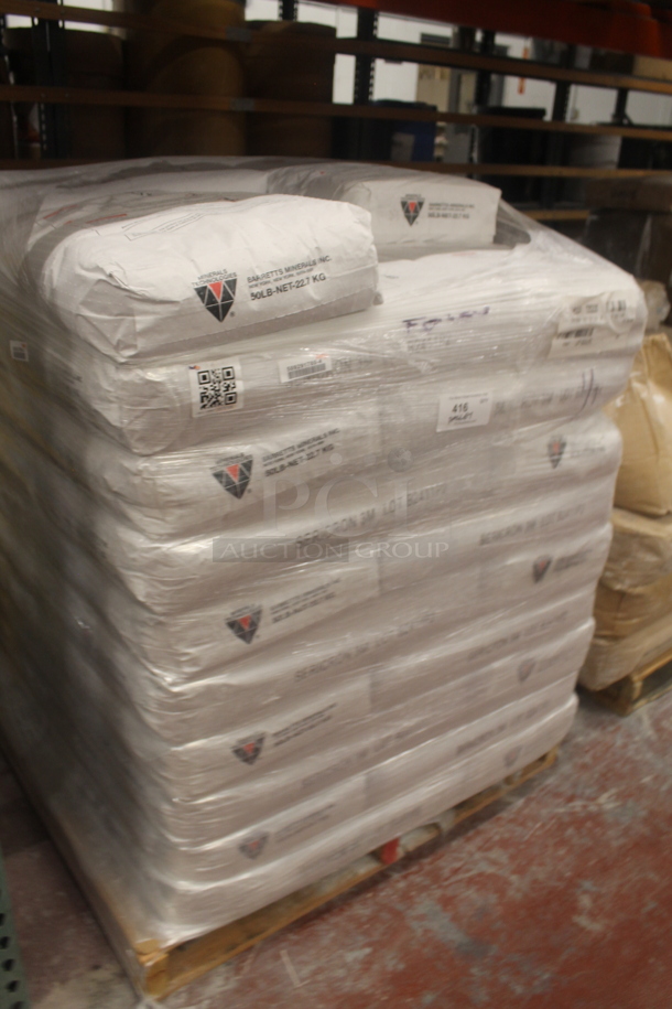 ALL ONE MONEY! PALLET LOT of Sericron Talc Bags. BUYER MUST REMOVE. - Image 2 of 5