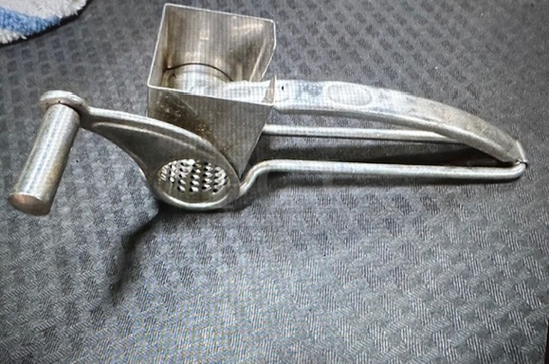 One Stainless Steel Cheese Grater. - Image 1 of 1