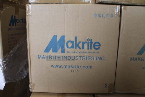 40 BRAND NEW! Boxes of 240 Makrite 9500-N95S Disposable Respirator. 40 Times Your Bid! - Image 2 of 4