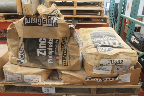 ALL ONE MONEY! PALLET LOT of Zinc Phosphate Bags. BUYER MUST REMOVE. - Image 1 of 4