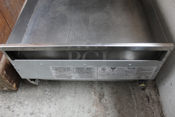 2021 Avantco 177CAG24TG Stainless Steel Commercial Countertop Natural Gas Powered Flat Top Griddle. 35,000 BTU. - Image 6 of 8