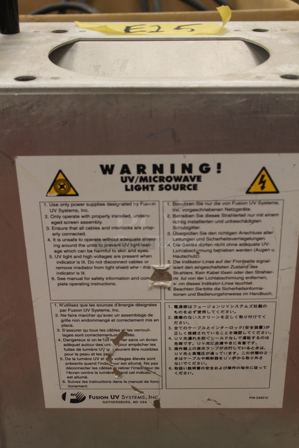 ALL ONE MONEY! PALLET LOT of Various Items Including UV Microwave Light Source and Motor. BUYER MUST REMOVE. - Image 4 of 7