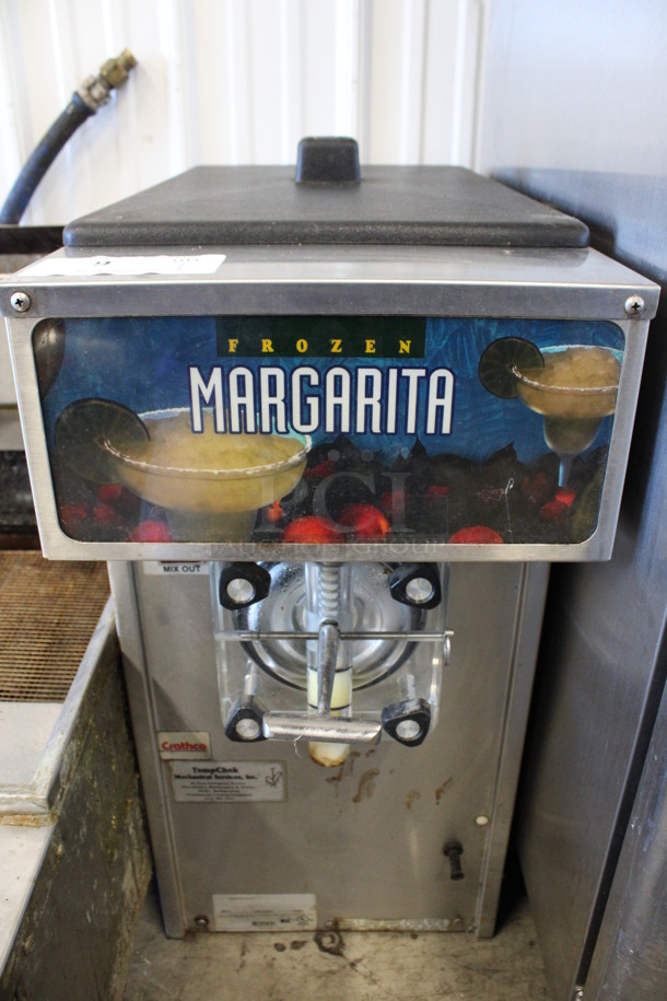 Grindmaster Stainless Steel Commercial Countertop Margarita Frozen Beverage Machine. 115 Volts, 1 Phase. 13x33x29