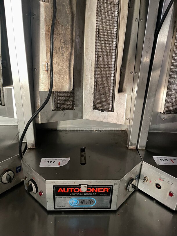 Working! Autodoner 3PG OPTIMAL AUTOMATICS AUTODONER GYRO VERTICAL BROILER - Propane NSF Tested and Working! - Image 3 of 4