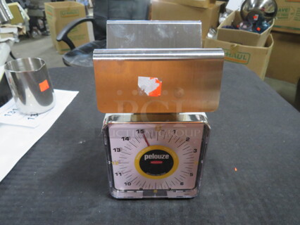One NEW Pelouze 16oz Compact Contoured Platform Scale. 
