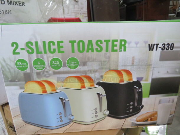 One 2 Slice Toaster. #WT-330