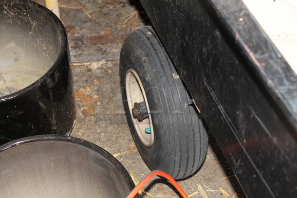 Craftsman Riding Lawn Mower w/ Metal Trailer. BUYER MUST REMOVE. (shed #3) - Image 5 of 7