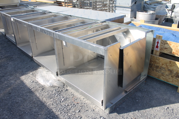 BRAND NEW! Stainless Steel Counter Frame w/ Under Shelf. - Image 2 of 7