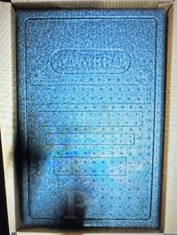 One NEW Cambro Cam Go Box. #EPP180110. 21X13X10 - Image 1 of 2
