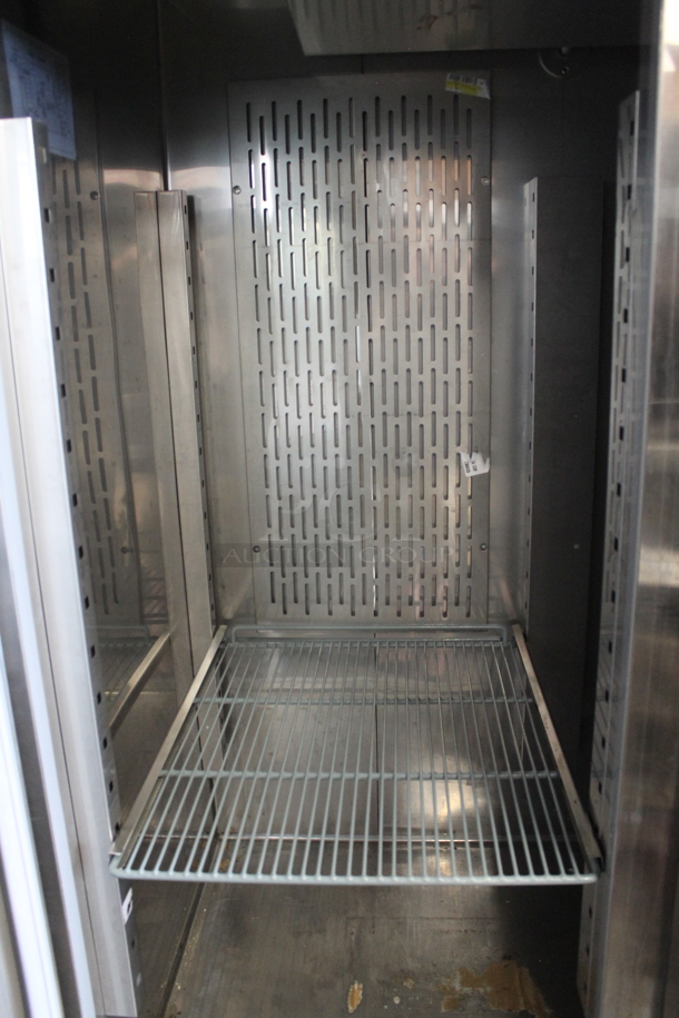 Avantco 178CFD2RR Stainless Steel Commercial 2 Door Reach In Cooler on Commercial Casters. 115 Volts, 1 Phase. Tested and Working! - Image 3 of 6