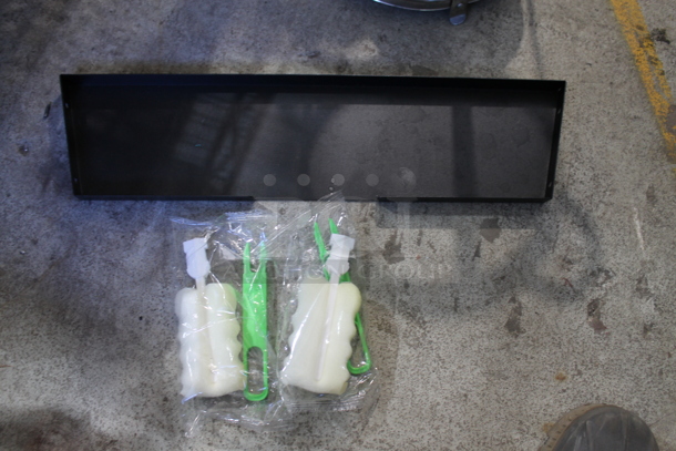 ALL ONE MONEY! Lot of Various Metal Including Chafing Dish Frame and Bowl - Image 5 of 7