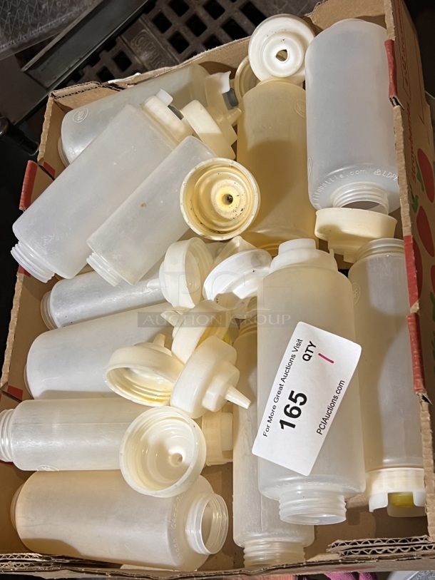 Misc Flat of Sauce Squeeze Bottles

 - Image 1 of 1