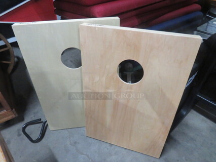 One Set Of Cornhole Boards, In A Carry Bag.