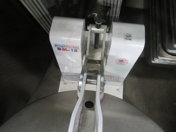 One NEW Dough Xpress Manual Dough Press. Model# DM-18NH. $1156.00 - Image 3 of 5