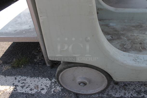Gray Poly Baking Pan Cart on Commercial Casters. - Image 3 of 5