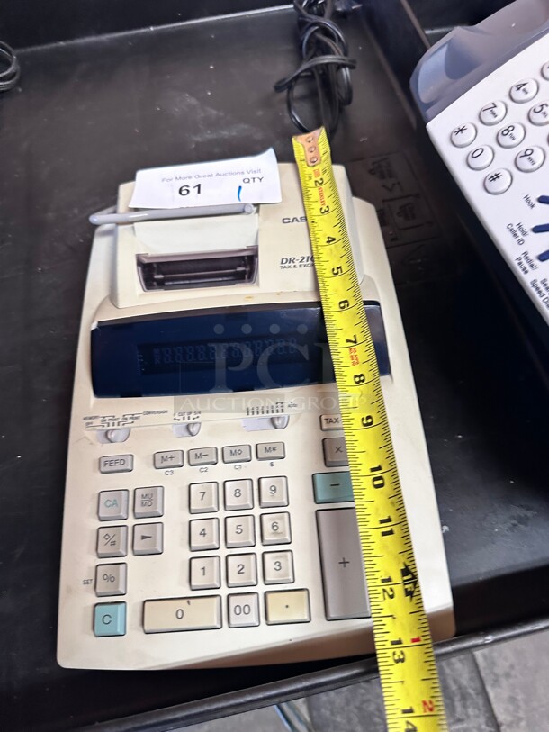 Working! Casio DR-210HD Tax and Exchange Calculator - Image 5 of 6