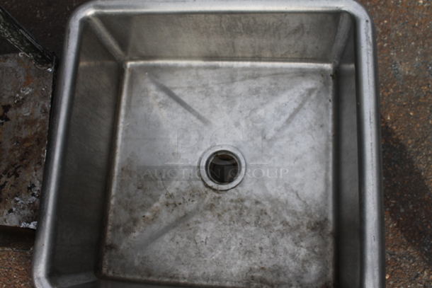 Stainless Steel Single Bay Mop Sink. - Image 3 of 3