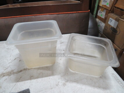 Assorted Size Food Storage Container. 2XBID