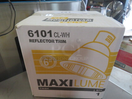 One NEW Maxi Lume Reflector Trim.