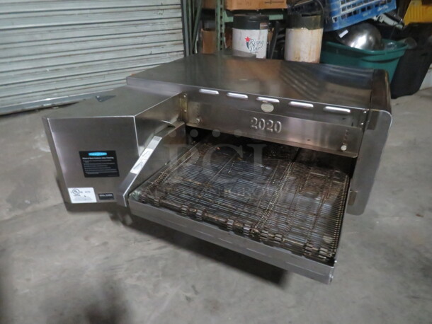 WOW!!!! One Turbochef Counter Top Ventless Conveyor Pizza Oven. Model# HHC2020. 208-240 Volt. 3 Phase. 49X35X17. $20,630.00. - Image 2 of 4