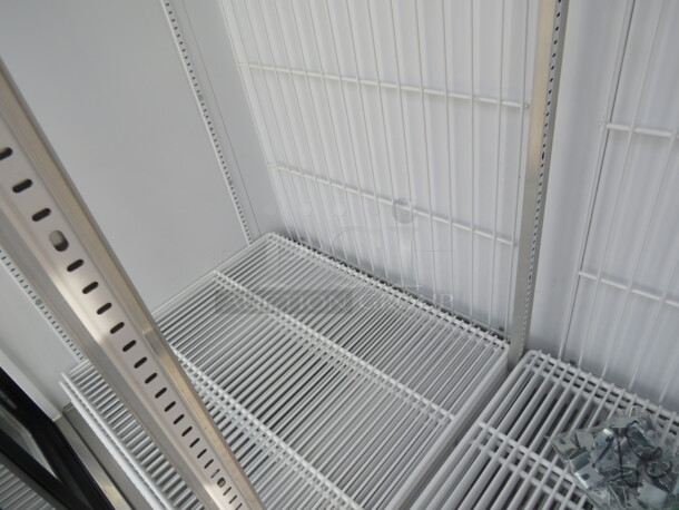 One 2 Door True Freezer With 8 Racks. Model# GDM-49F LD. 115-208/230 Volt. 49X30X79 - Image 3 of 4
