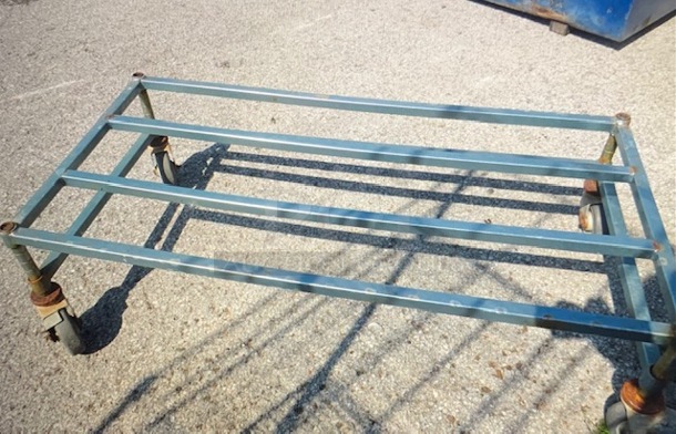 One Amco Dunnage Rack On Casters. 48X24X14