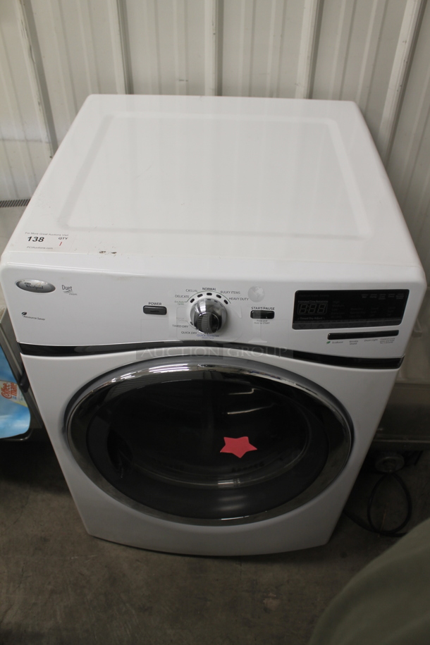 Whirlpool WED94HEXW0 Electric White Front Load Dryer. 120/208V. 