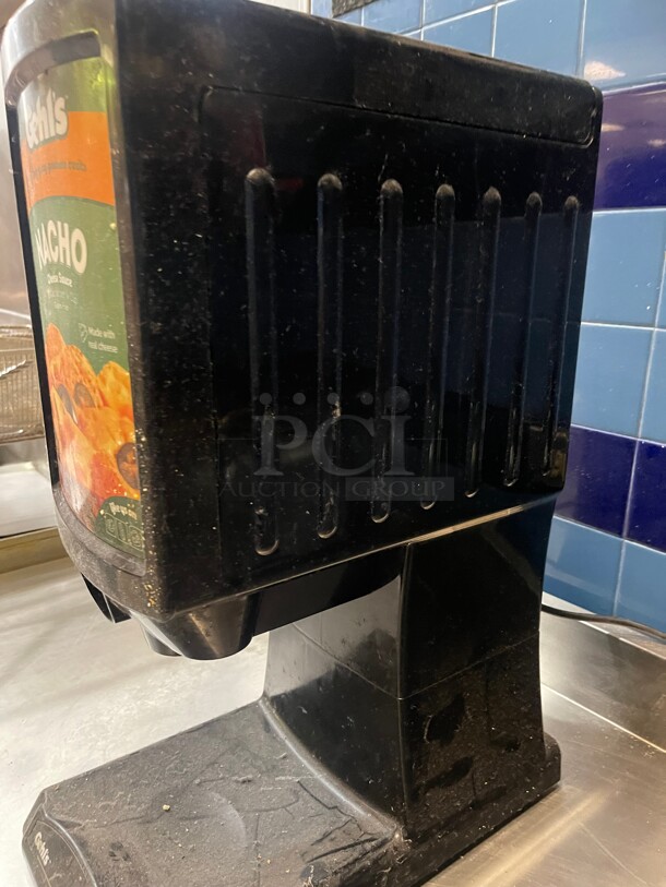 GEHLS HT2 Commercial Dispenser Nacho Cheese Sauce Machine Warmer Hot Top 2 Black 115 Volt Missing Dispenser  - Image 4 of 9