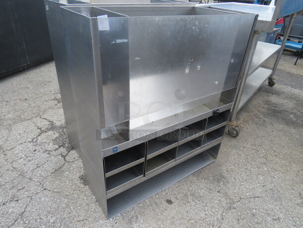 One Stainless Steel Organizer 32X12X36 - Image 2 of 2