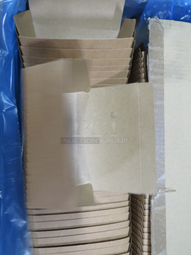 One Case Of 720 Leon 1/2 Size Brown Paper Boxes.  - Image 1 of 2