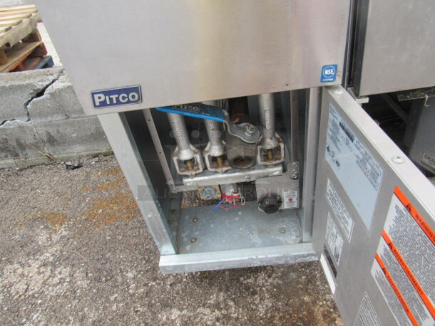 One Pitco Gas Deep Fryer. Model# 35C+S. 15X30X46.5 - Image 2 of 2