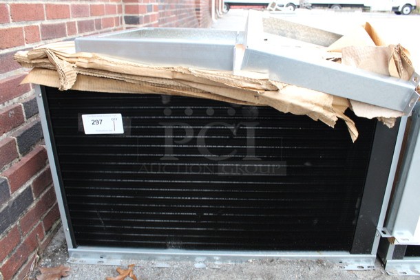 Metal Commercial Condenser for Ice Head. 208-230 Volts, 1 Phase. 36x14x22, Legs 15