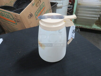One Syrup Dispenser.