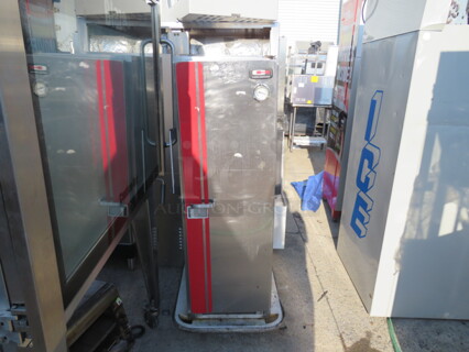 One Carter Hoffman 1 Door Heated Holding Cabinet On Casters. #PH1200. 120 Volt. 24X28X58. $5666.00