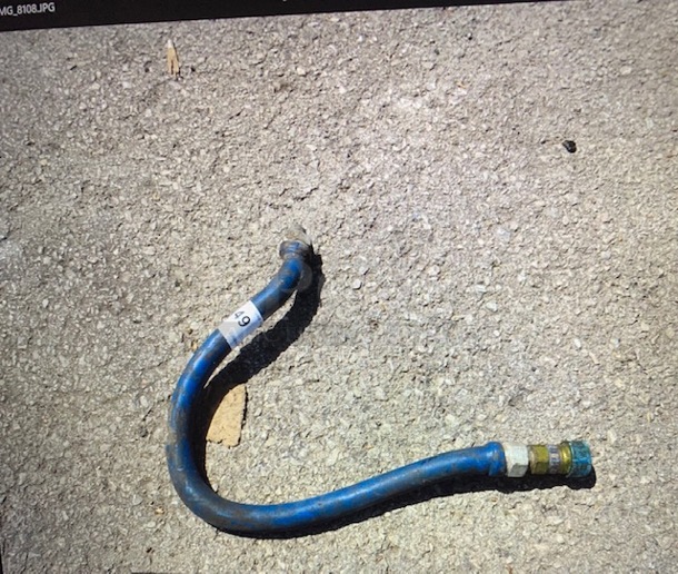 One Gas Hose. - Image 1 of 1