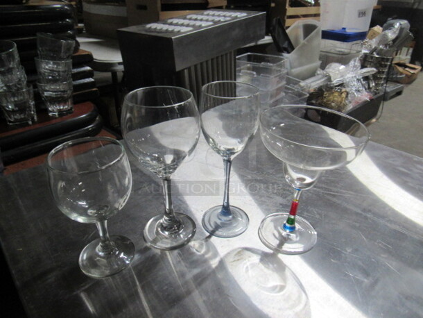 Assorted Glasses. 4XBID