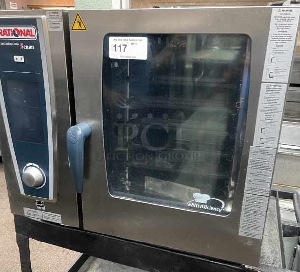 Rational SCC 61-G Self Cooking Center Gas Combi Oven 61-G – 279 Lb Propane Tested and Working!