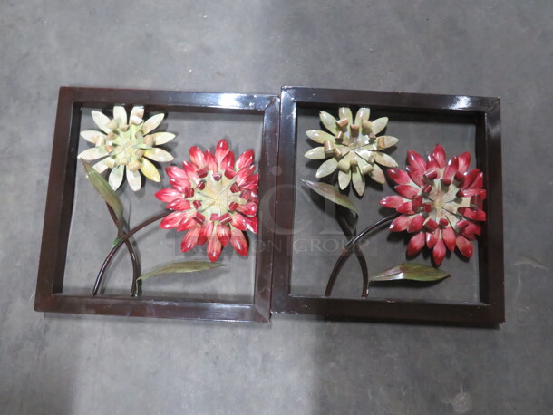 14X14 Metal Wall Decor. 2XBID - Image 1 of 1