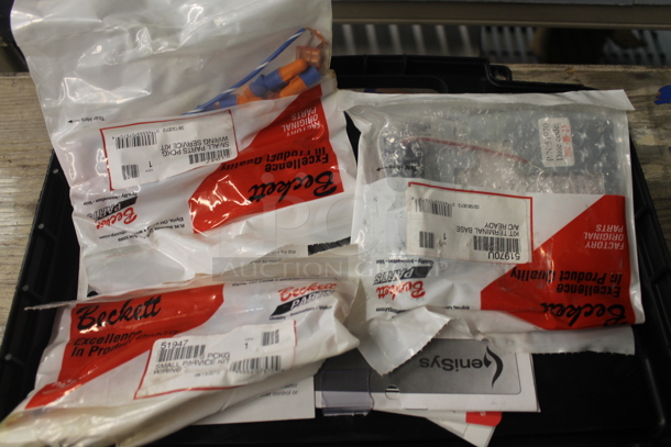 Beckett 750S GeniSys Universal Control Kit w/ Display and Extra Parts in Black Poly Hard Case  - Image 7 of 11