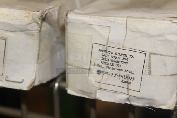 NEW IN BOX! 9 Boxes Miscellaneous World Tableware Lady Astor. Silverware. 9X Your Bid!  - Image 4 of 4