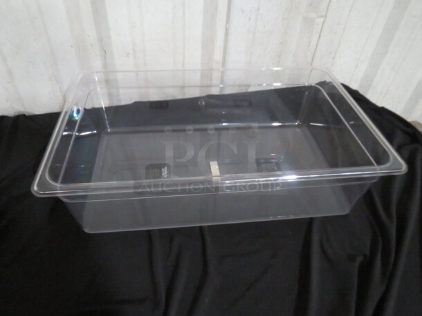 NEW Full Size 6 Inch Deep Food Storage Container. 2XBID - Image 1 of 1