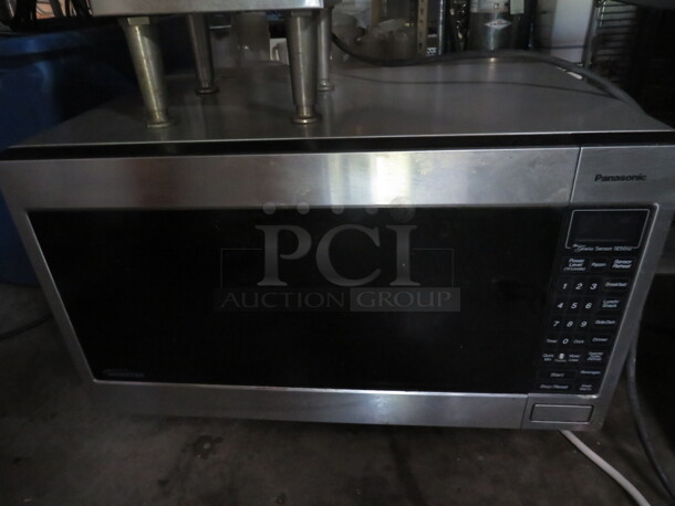 One Panasonic Microwave. 120 Volt. 1250 Watt. 24X18X14 - Image 1 of 1
