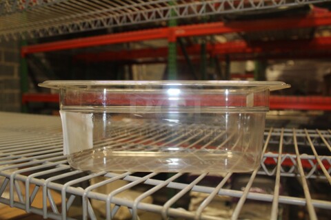 NEW! 13 Cambro Plastic 1/4 x 4" Insert/Pans. 13X Your Bid! 