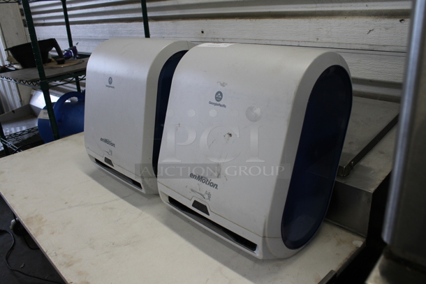 2 Georgia Pacific enMotion Wall Mount Paper Towel Dispensers. 2 Times Your Bid! - Image 5 of 5