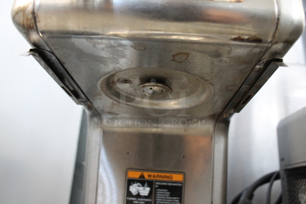 Bunn Stainless Steel Commercial Countertop 5 Burner Coffee Machine w/ Hot Water Dispenser and Metal Brew Basket.  - Image 6 of 7