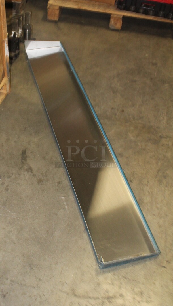 NEW! Commercial Stainless Steel Shelf. 59x10x3 - Image 2 of 2