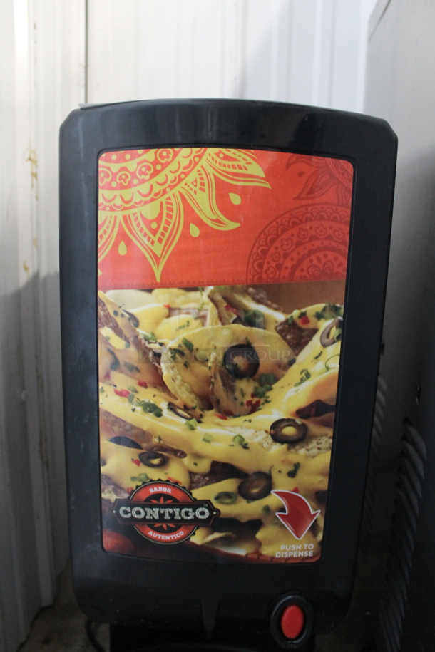 AFP Sierra Black Poly Countertop Cheese Dispenser. 120 Volts, 1 Phase. Tested and Working! - Image 2 of 8