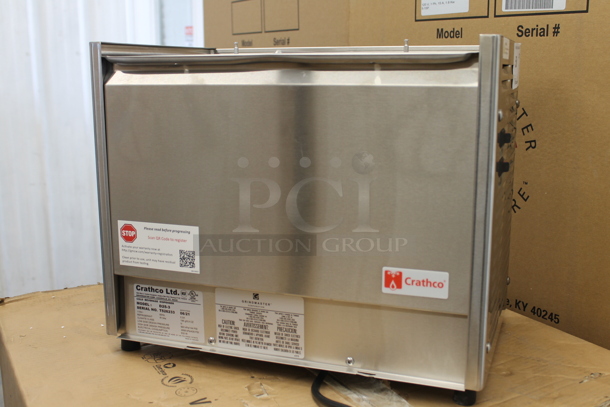 BRAND NEW! 2021 Crathco D25-3 Stainless Steel Commercial Countertop 2 Hopper Refrigerated Machine Base. 115 Volts, 1 Phase. Tested and Working! - Image 5 of 5